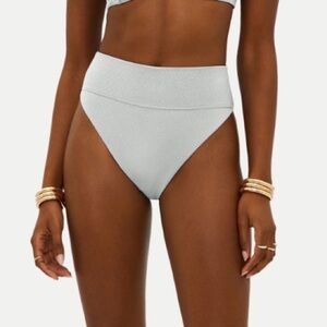 Beach Riot Bikini Bottom - White Sz L